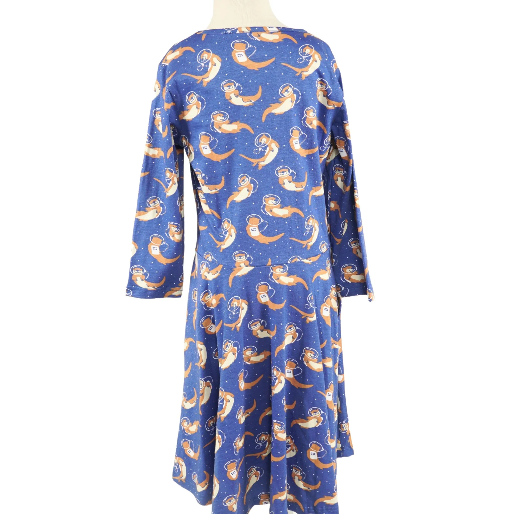Otters in Space Kids Twirl Dress [FINAL SALE]