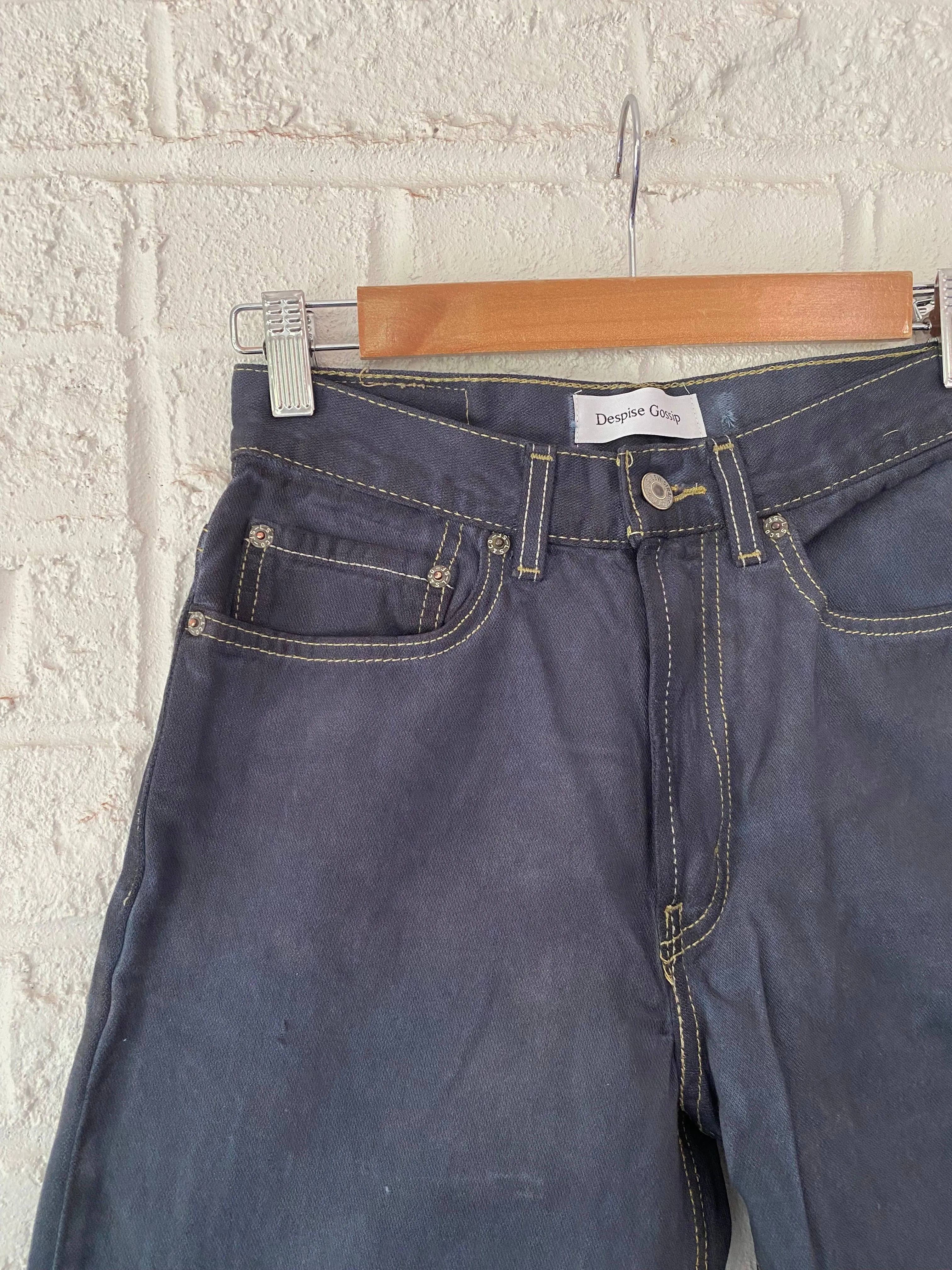 Overdyed Flared Denim | 26