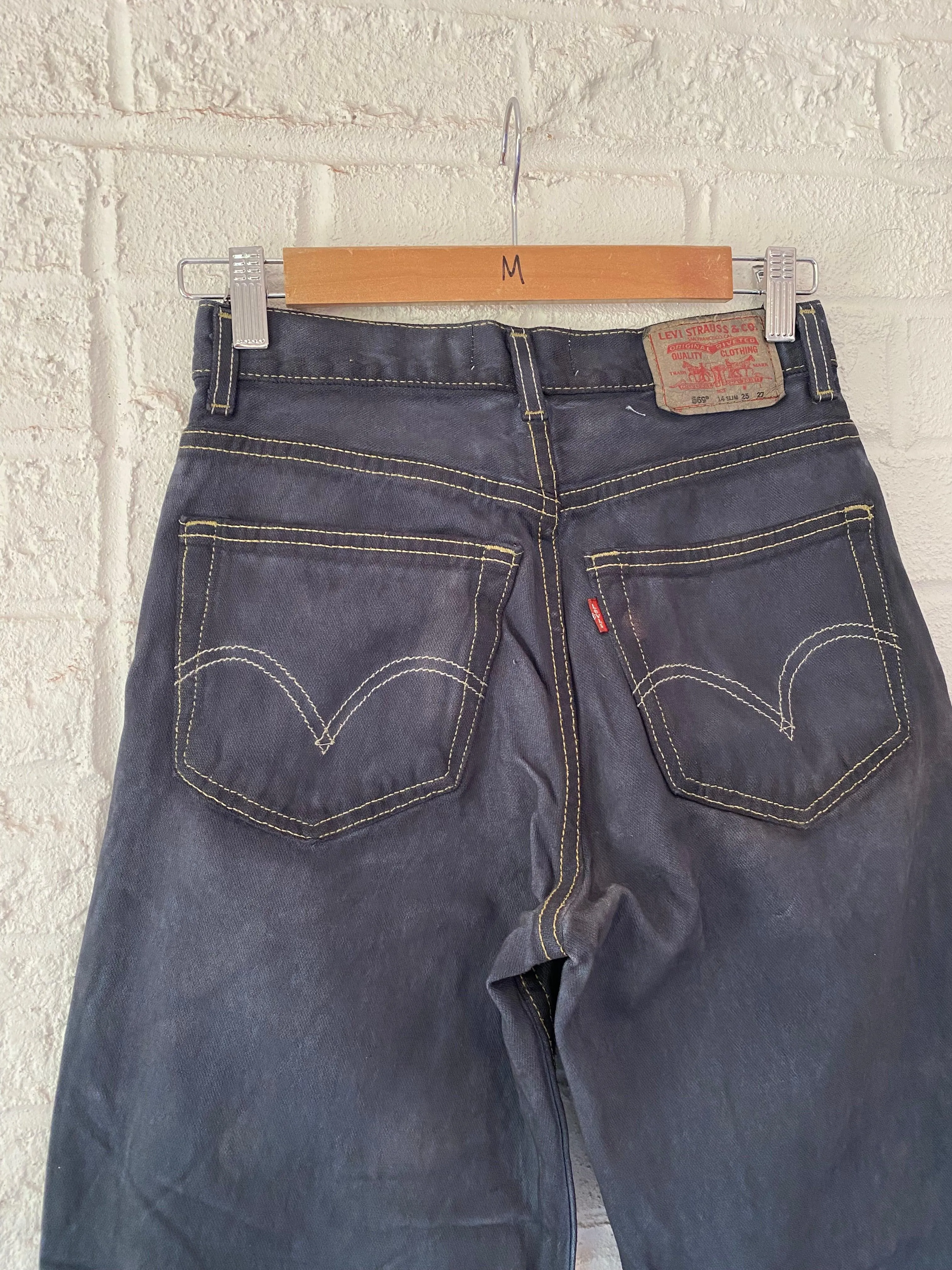 Overdyed Flared Denim | 26