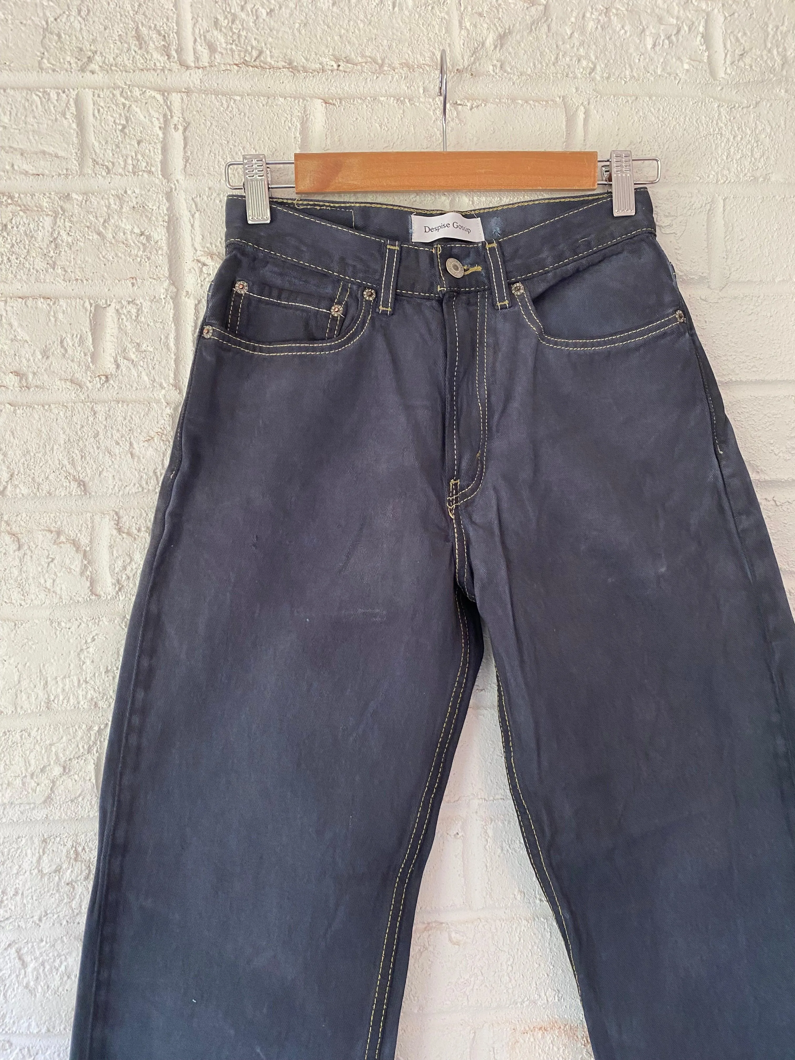 Overdyed Flared Denim | 26