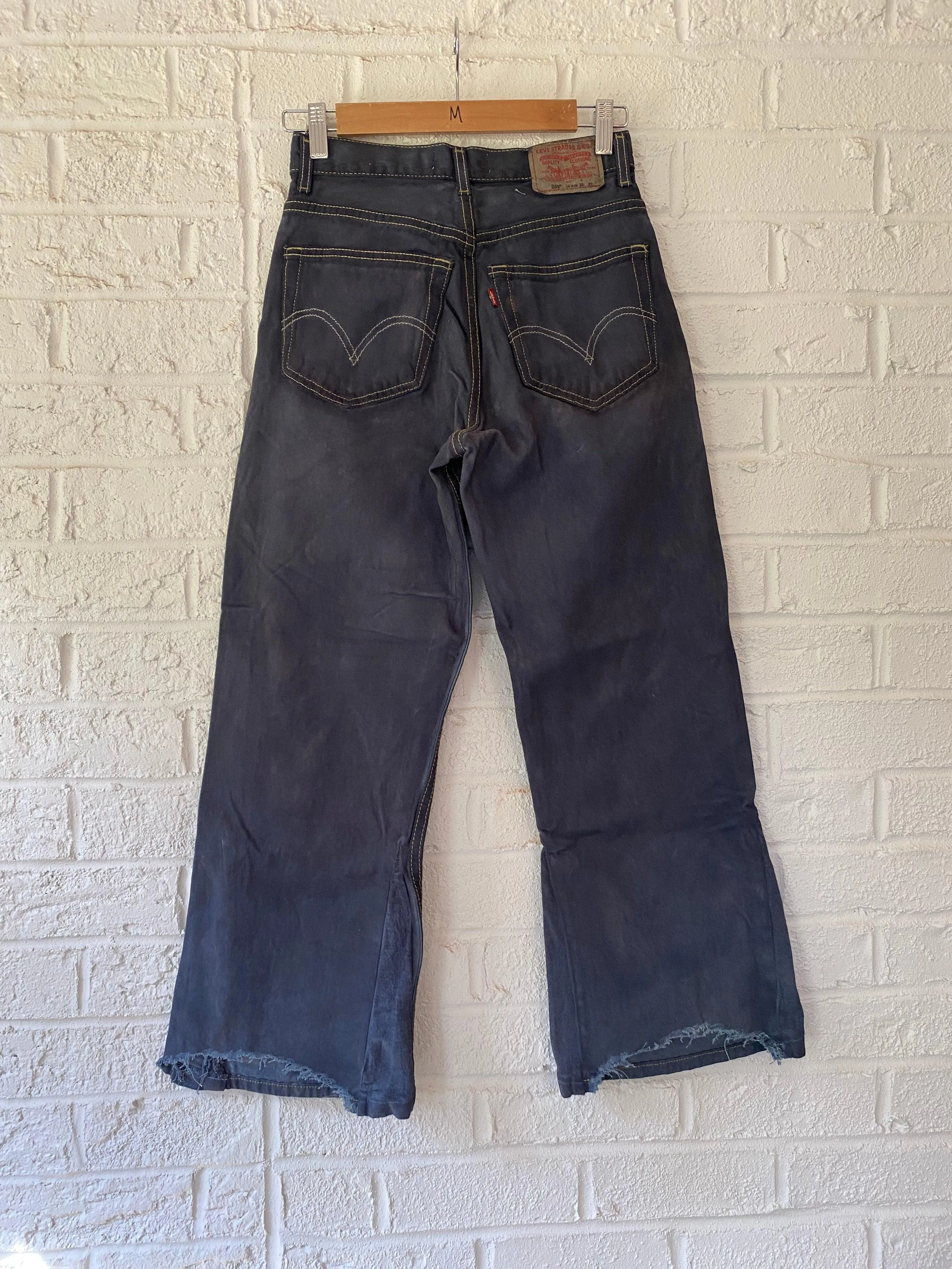 Overdyed Flared Denim | 26