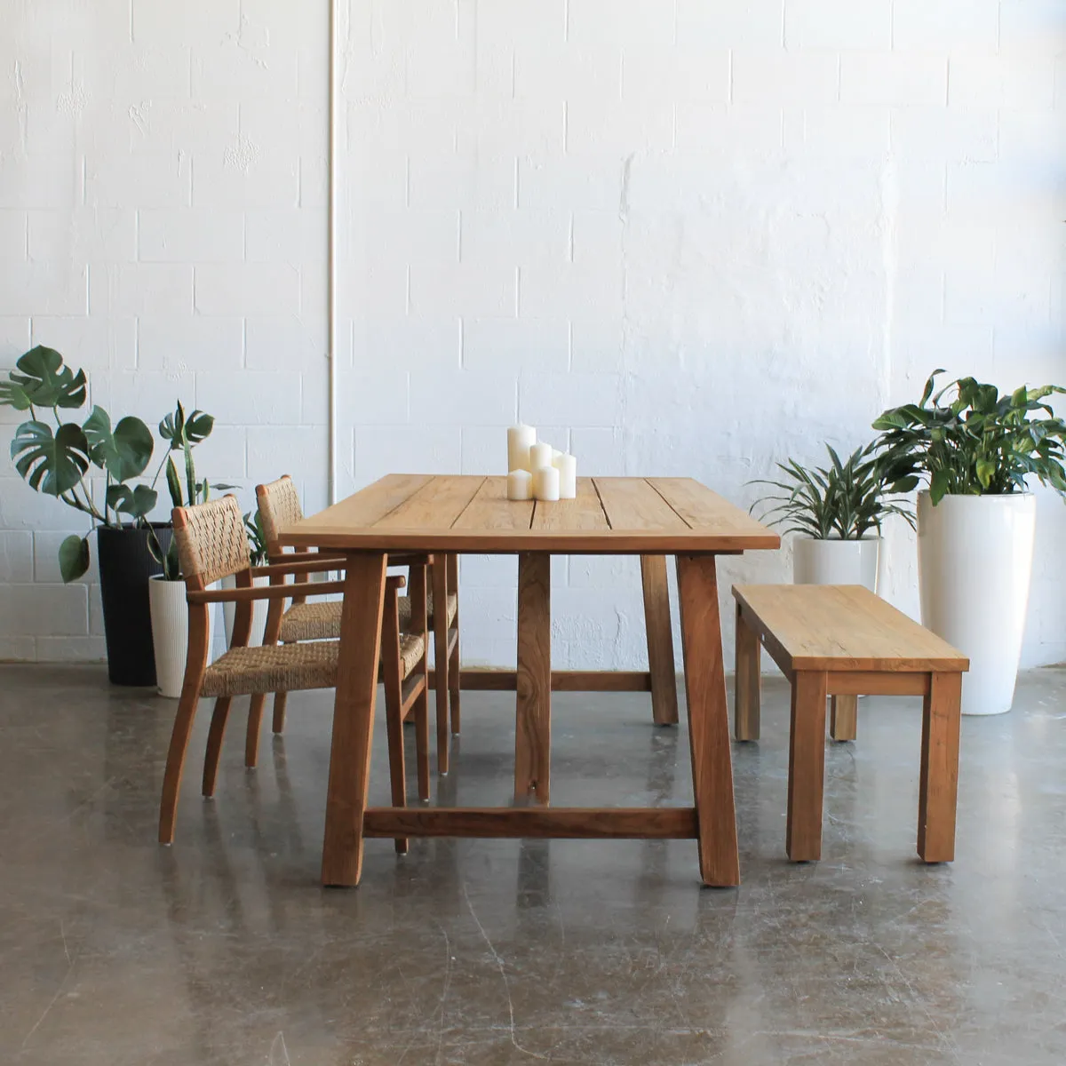Palermo Teak Armchair - Indoor / Outdoor Chair by Soho Concept