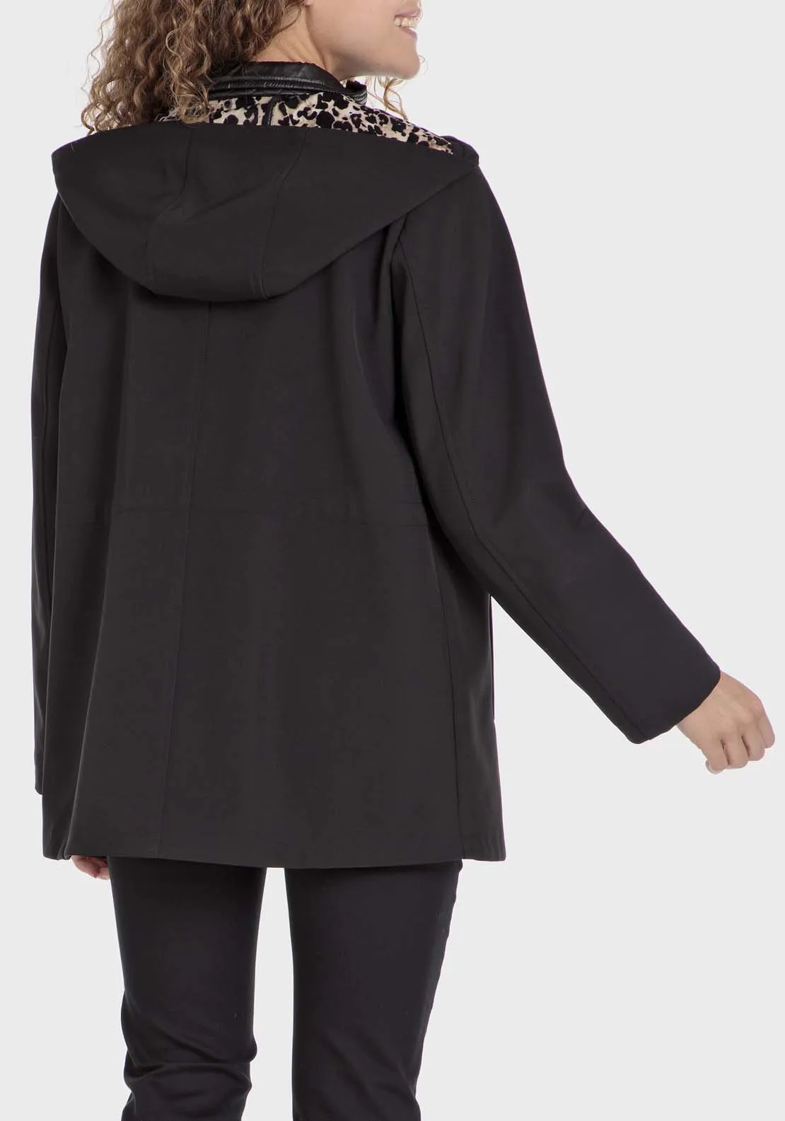 Parka With Hood - Black
