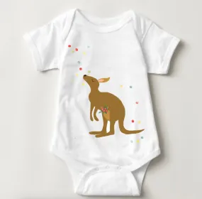 Personalised Baby Onesie Romper - Kangaroo by Suki McMaster