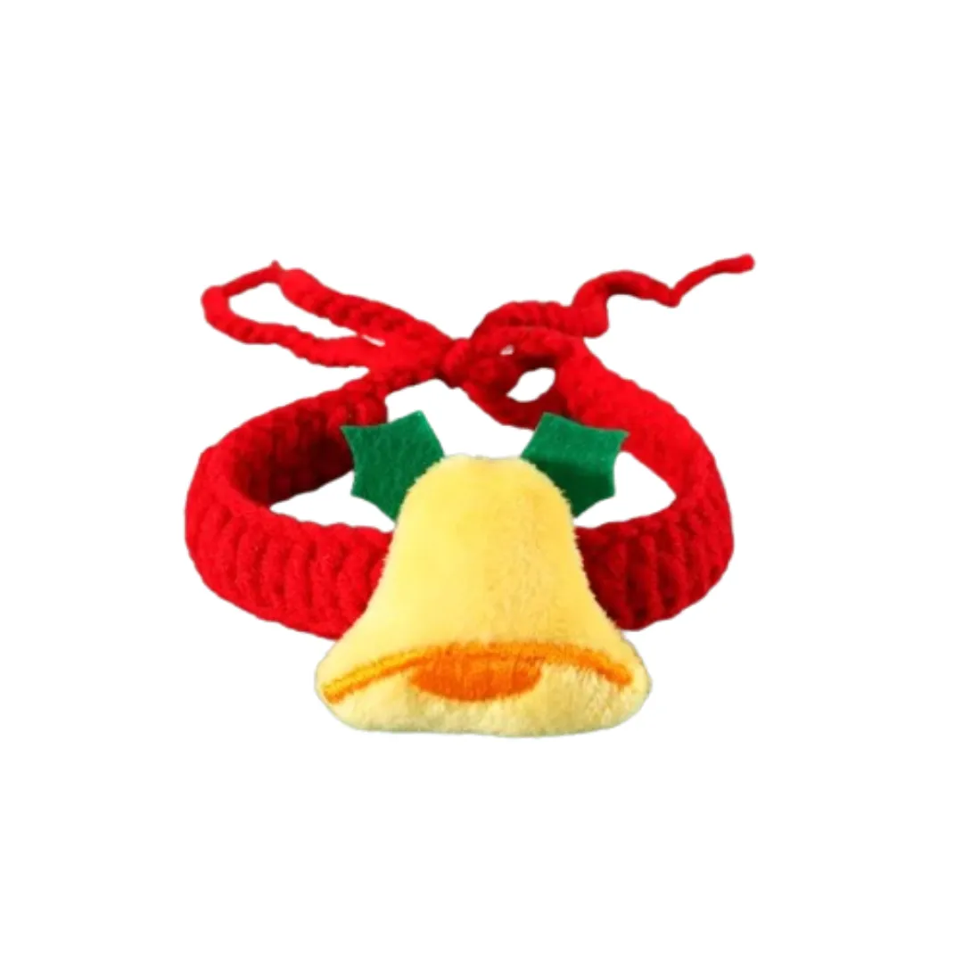 PetAffairs Cute Santa Claus Pattern Kitten Collar