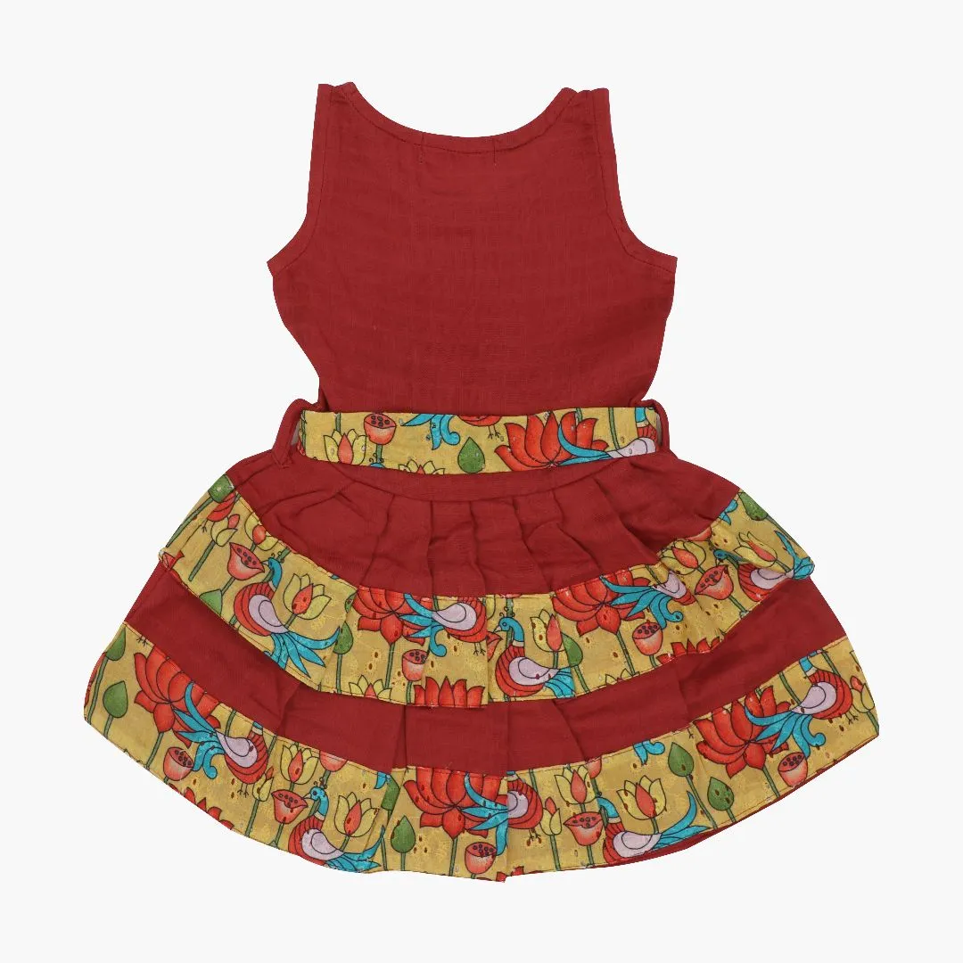 Petal Princess - Ethnic two-layer frock