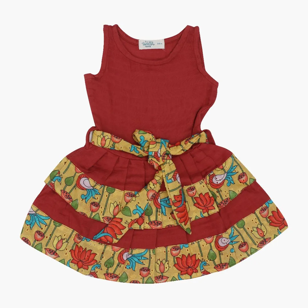 Petal Princess - Ethnic two-layer frock