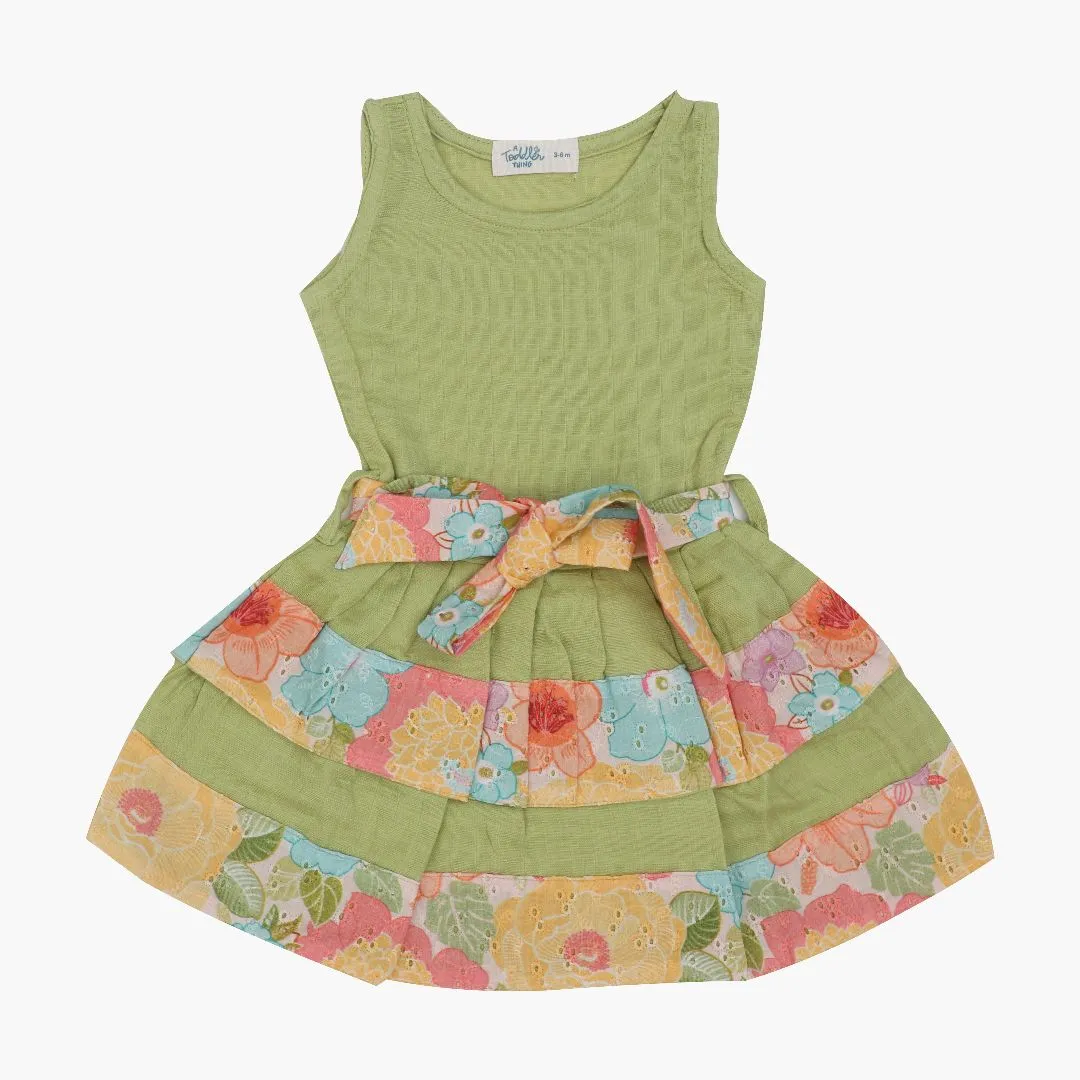 Petal Princess - Ethnic two-layer frock