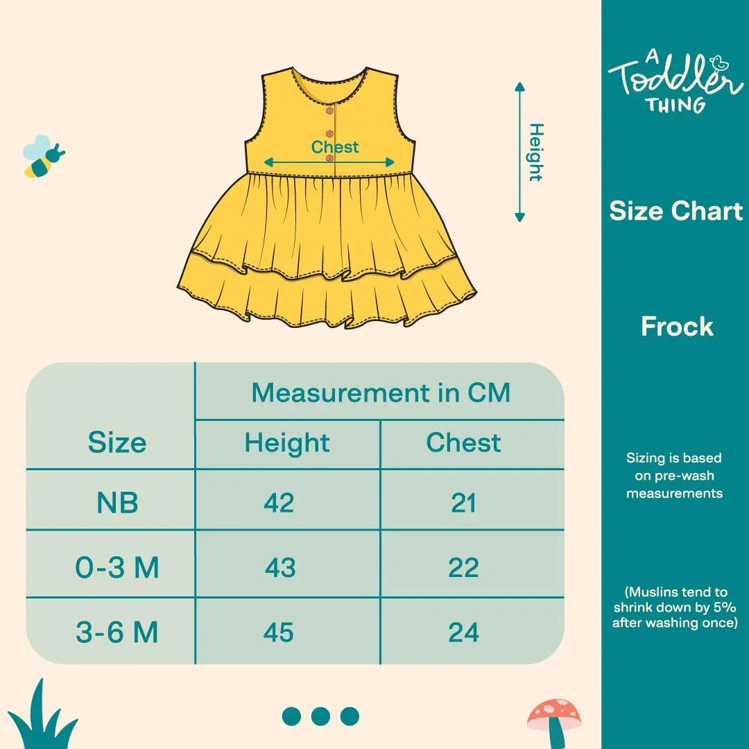 Petal Princess - Ethnic two-layer frock