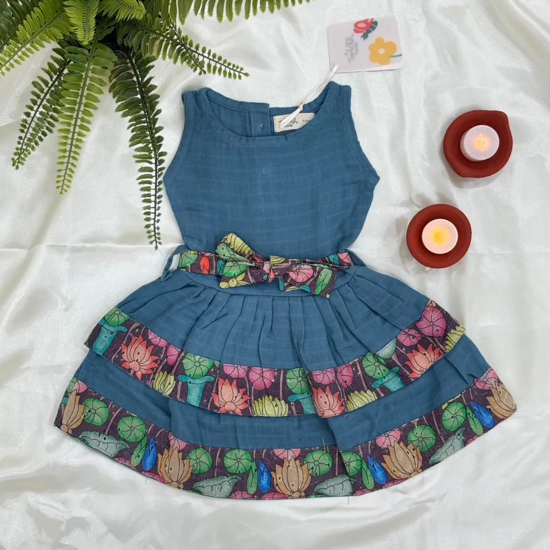 Petal Princess - Ethnic two-layer frock