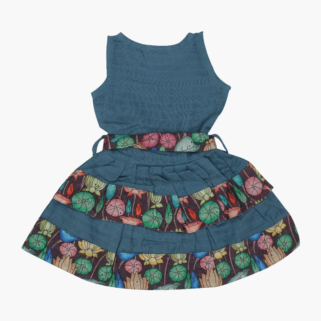 Petal Princess - Ethnic two-layer frock