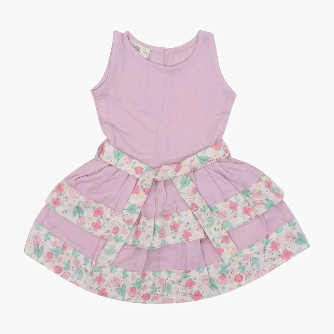 Petal Princess - Ethnic two-layer frock