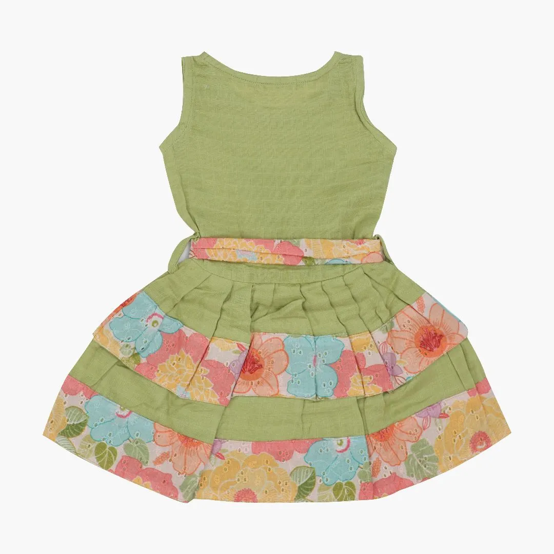 Petal Princess - Ethnic two-layer frock