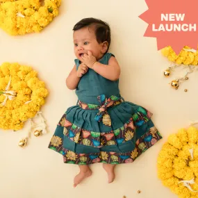Petal Princess - Ethnic two-layer frock