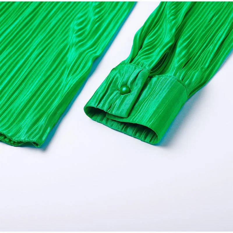 Pleated Oversized Pants