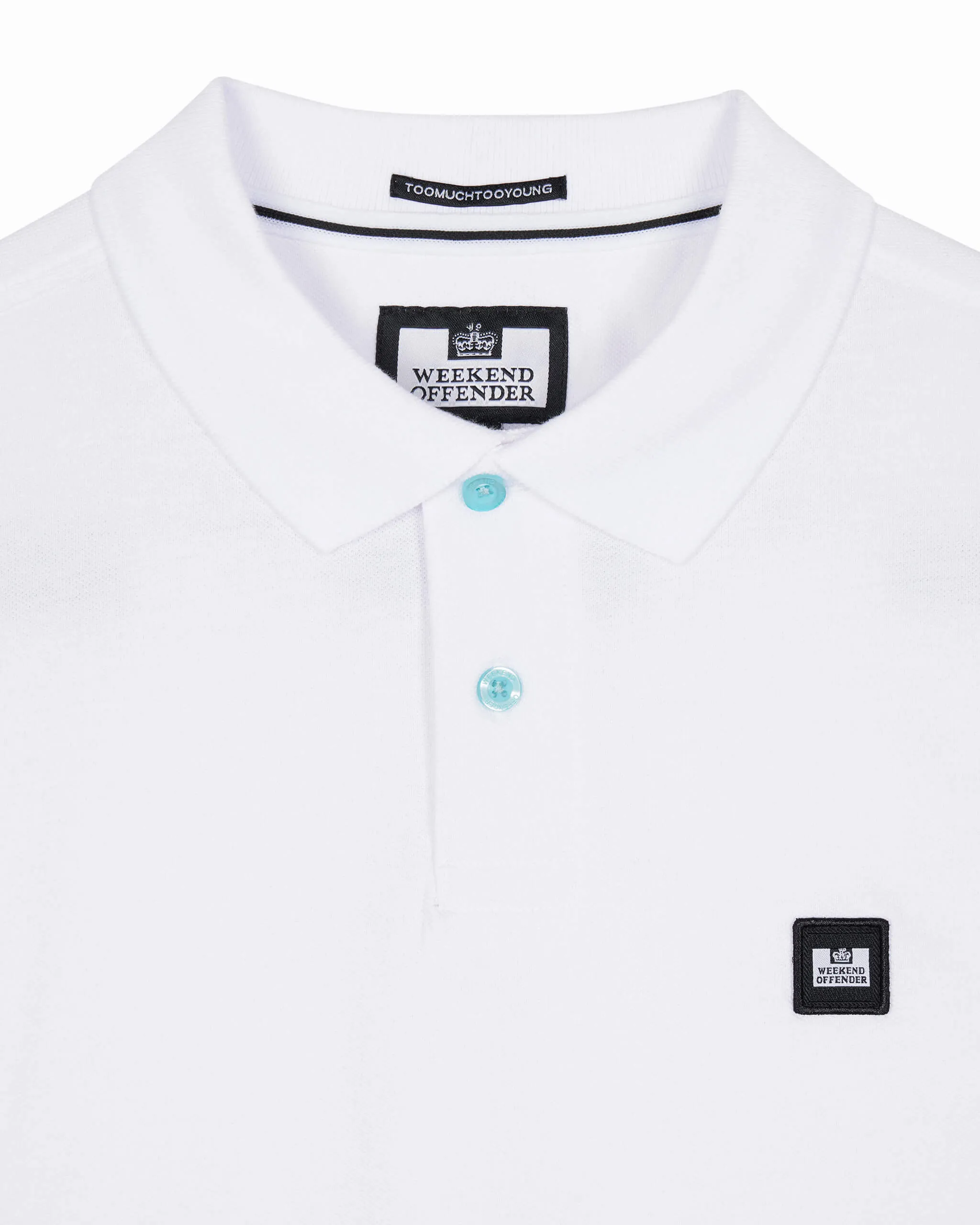 Plus Size - Caneiros Polo Shirt White