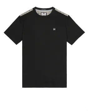 Plus Size - Diaz T-Shirt Black/Mid House Check
