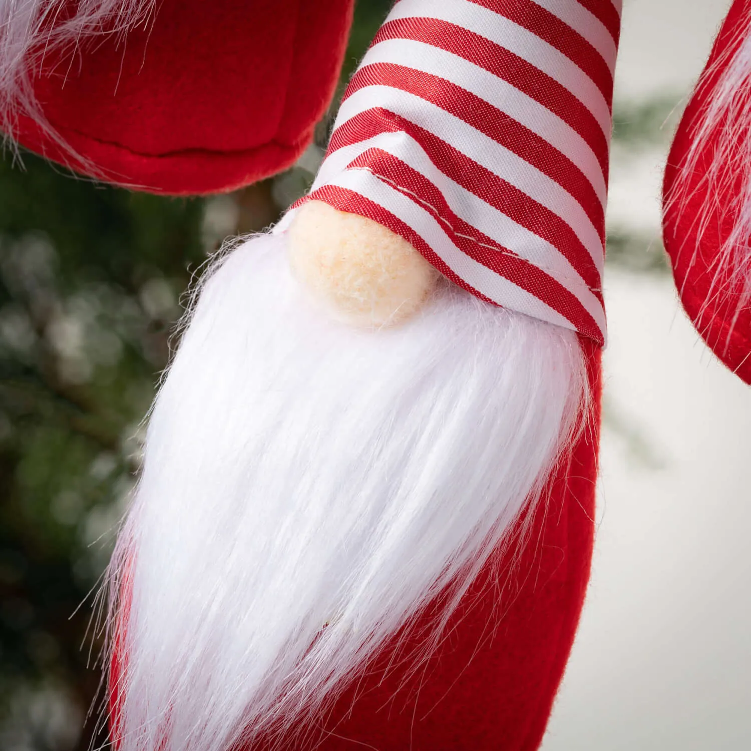 Plush Gnome Ornament Set