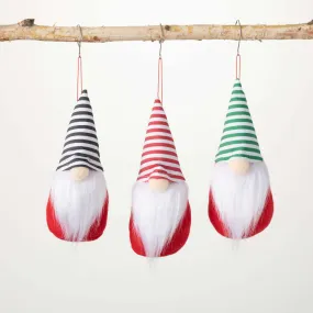Plush Gnome Ornament Set
