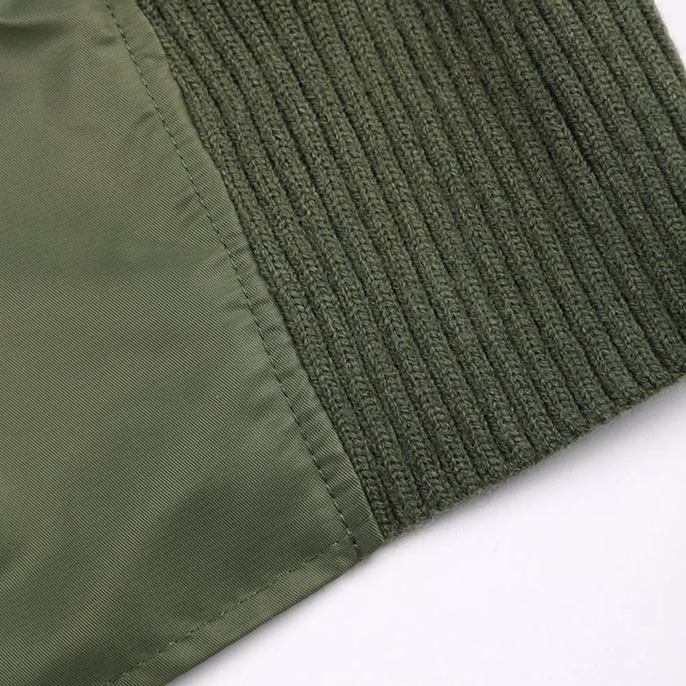 Pre Order:  Mock 2-Piece Knitted Jacket