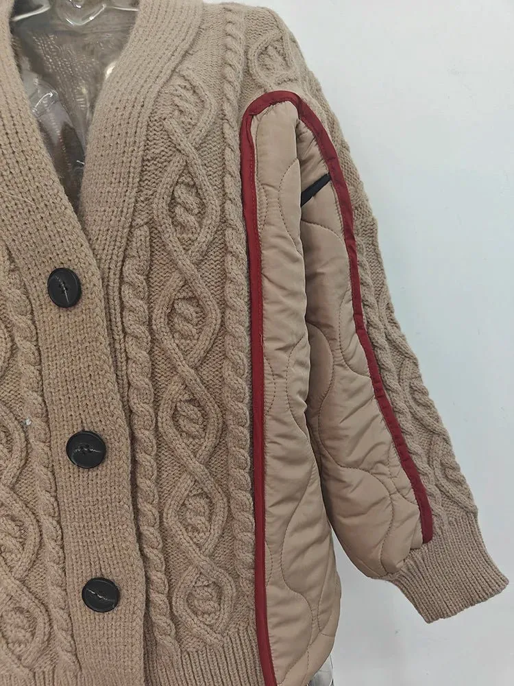 Pre Order:  Thick Cable Knit Sweater