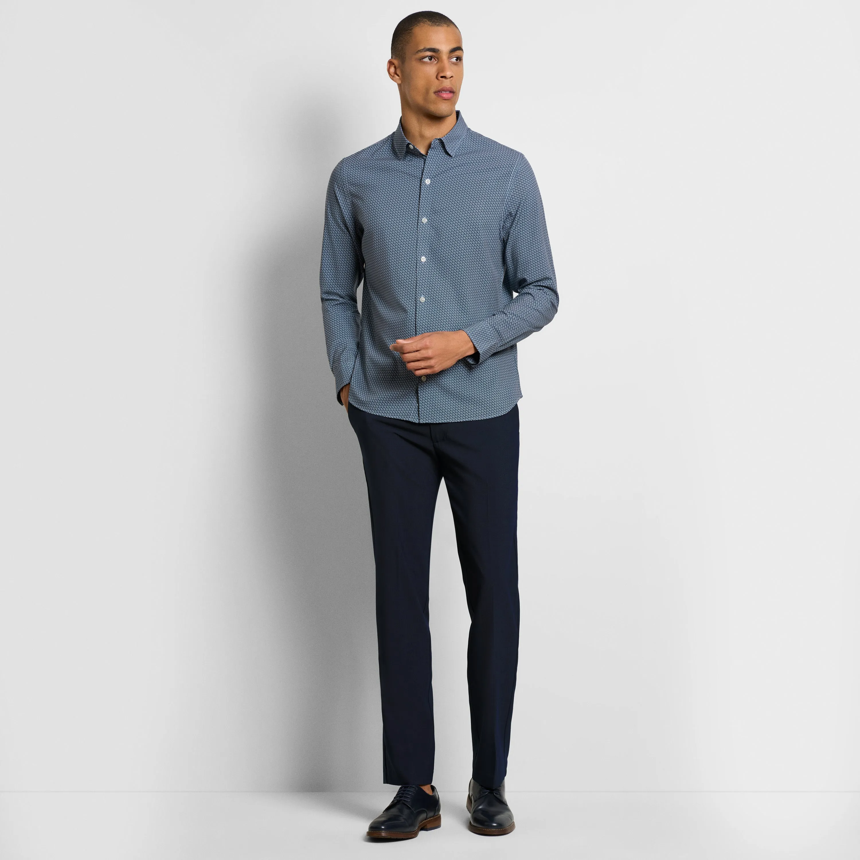 Premium Soft Lux Dress Pant Straight Fit - Navy