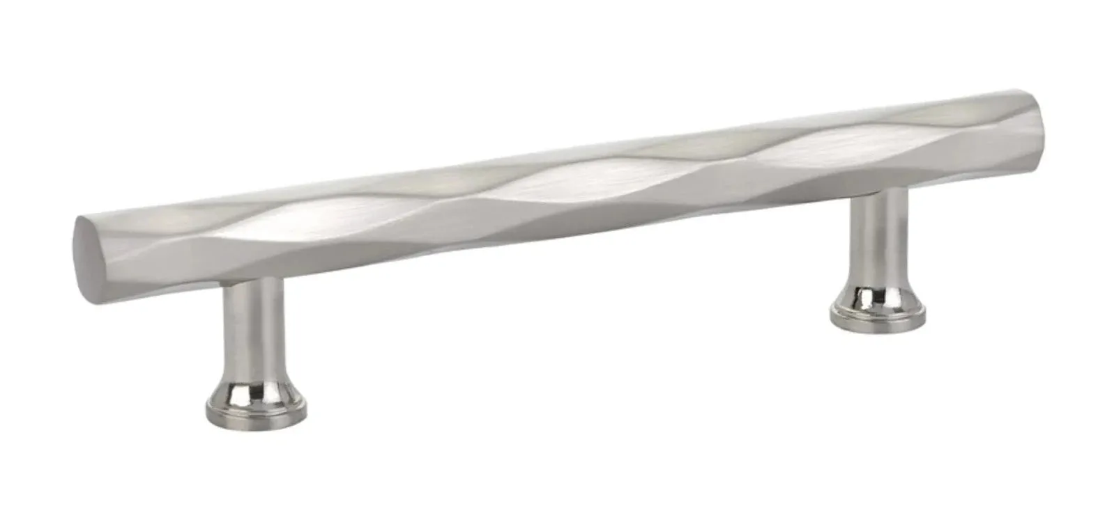 "American Designer" T-Bar Drawer Pulls in Satin Nickel