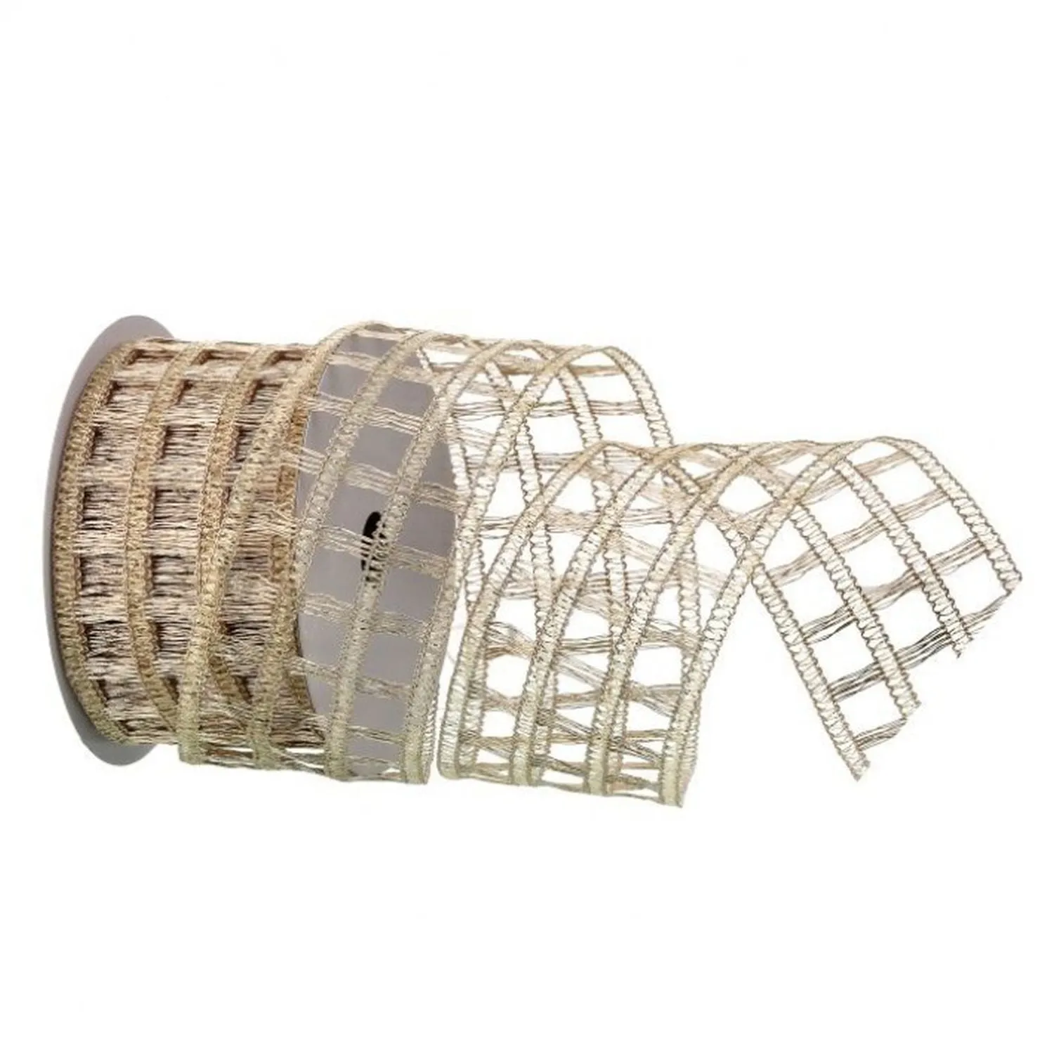 Regency International Knitted Metallic Net Ribbon
