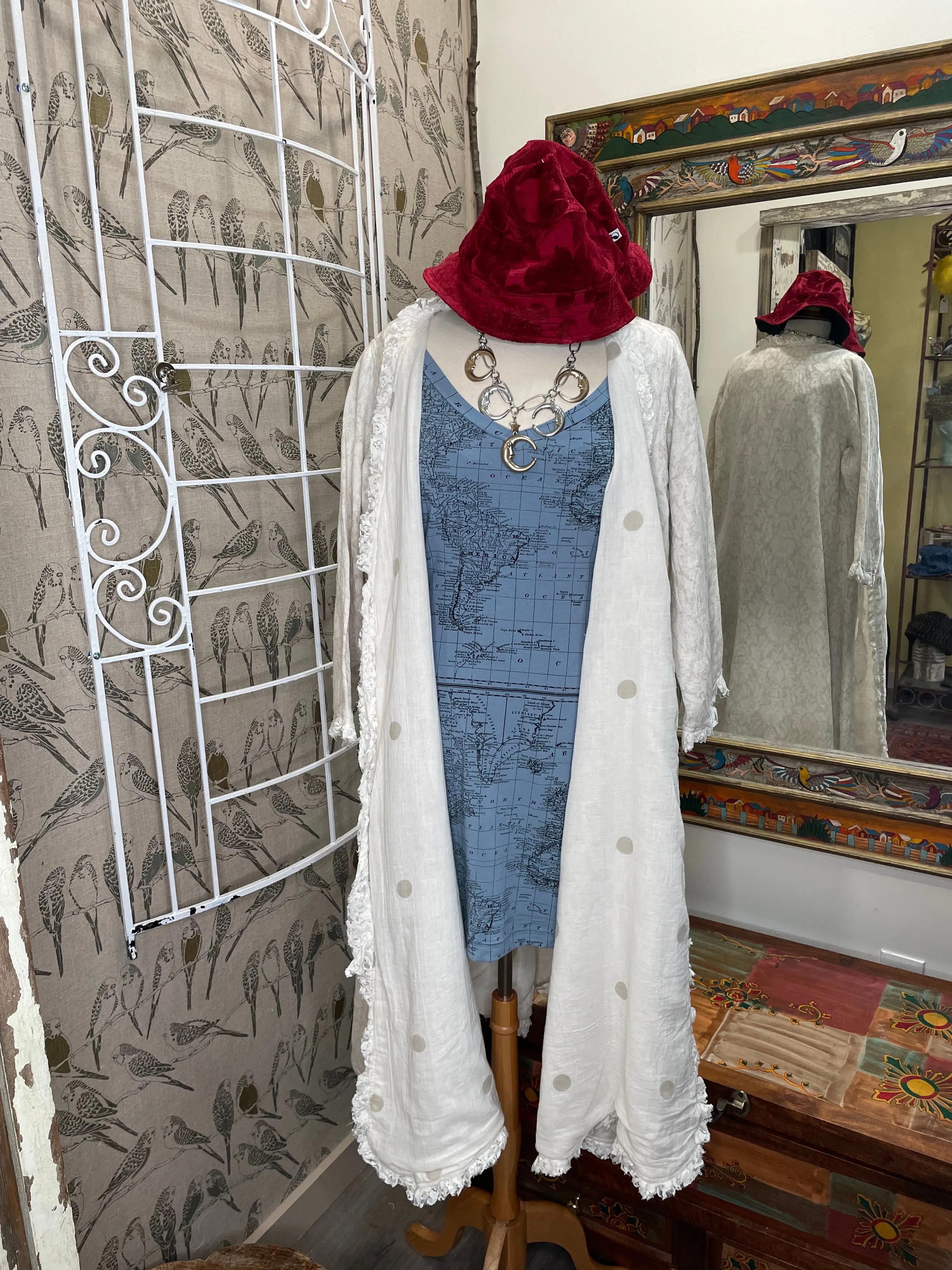 Reversible Duster Jacket by The Paper Lace 2415