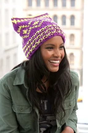 Roebling Fair Isle Hat (Knit-Crochet)