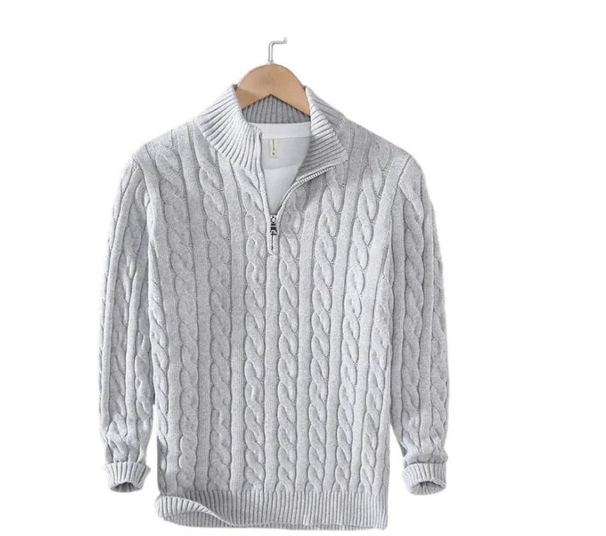 Seasonprestige mens Urban Luxe Half-Zip Sweater
