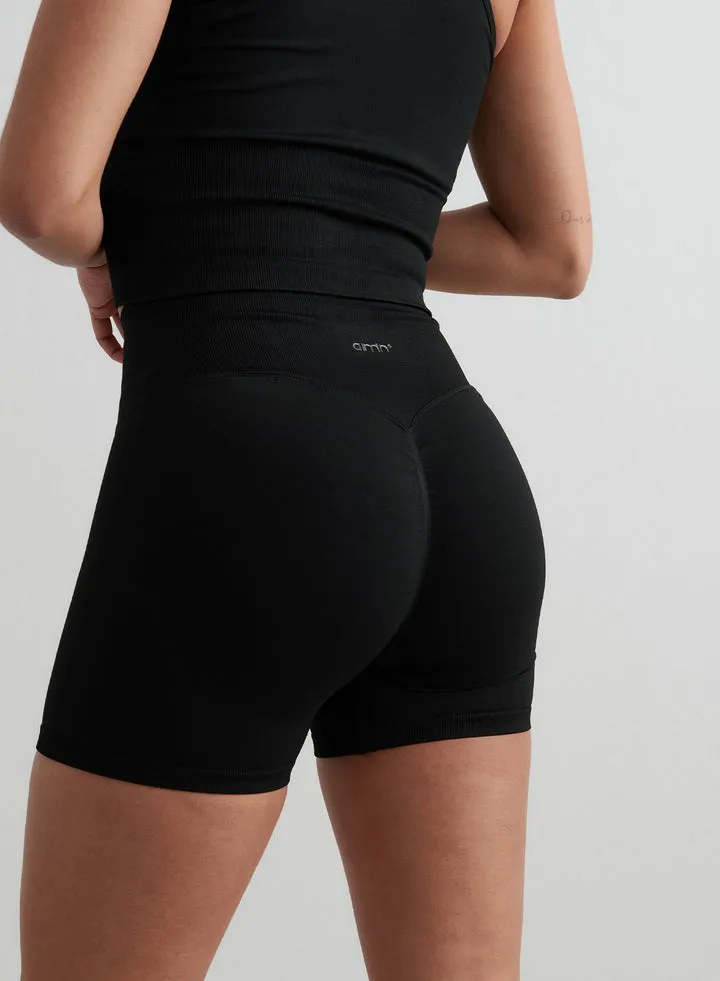 Shape Seamless Hotpants | Black