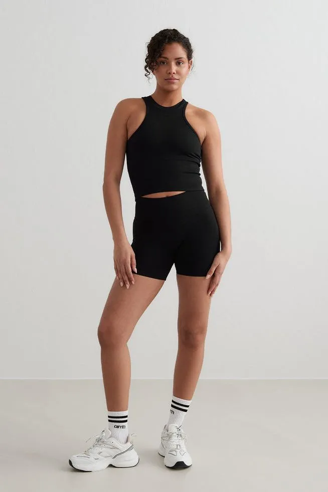Shape Seamless Hotpants | Black