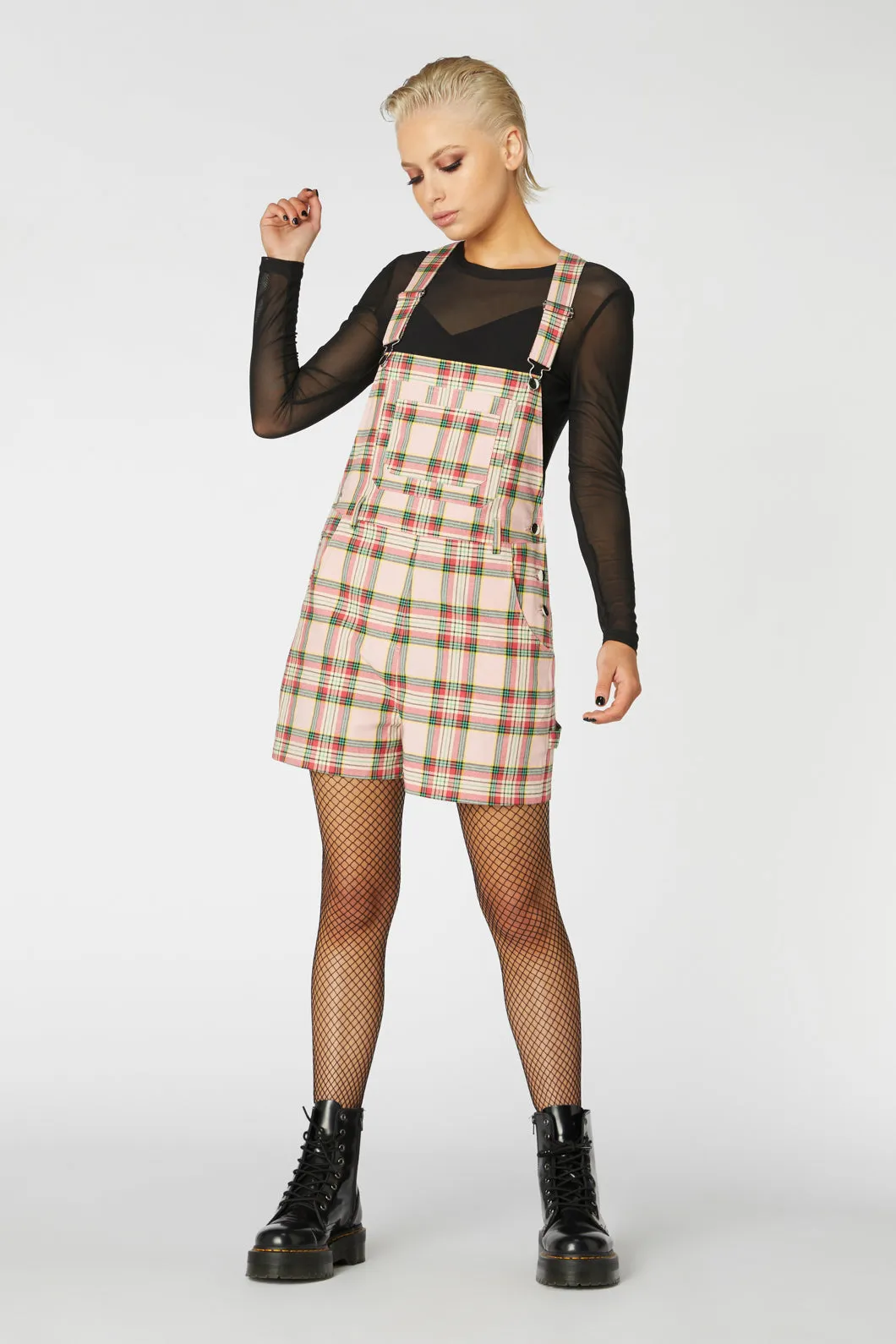 Spring Tartan Overall