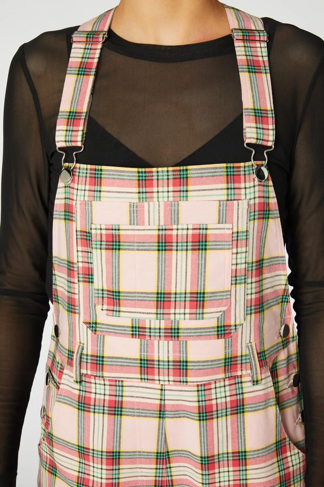 Spring Tartan Overall