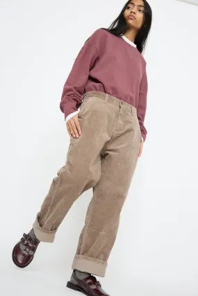 Stretch Call Corduroy Pants in Mocha