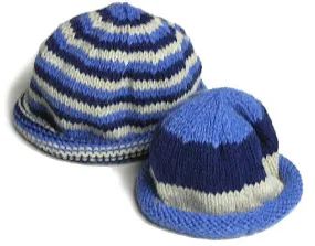 Striped Cap Pattern (Knit)