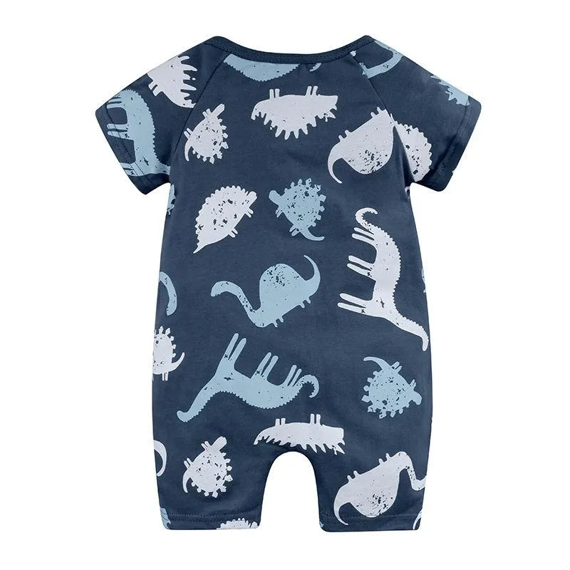 Summer Printed Bodysuit Infant Baby Onesie Overall