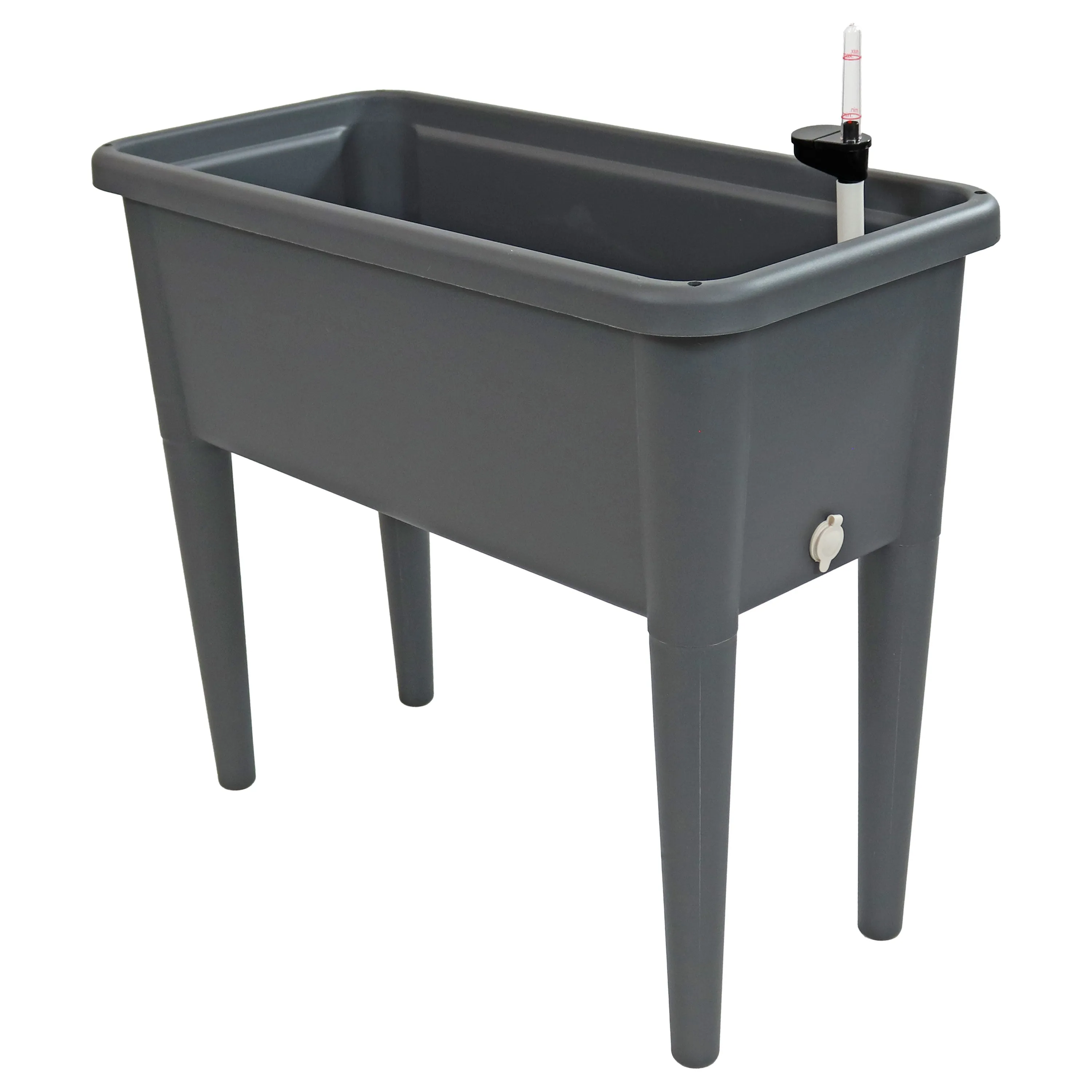 Sunnydaze Self-Watering Raised Garden Bed with Cover - 33" H