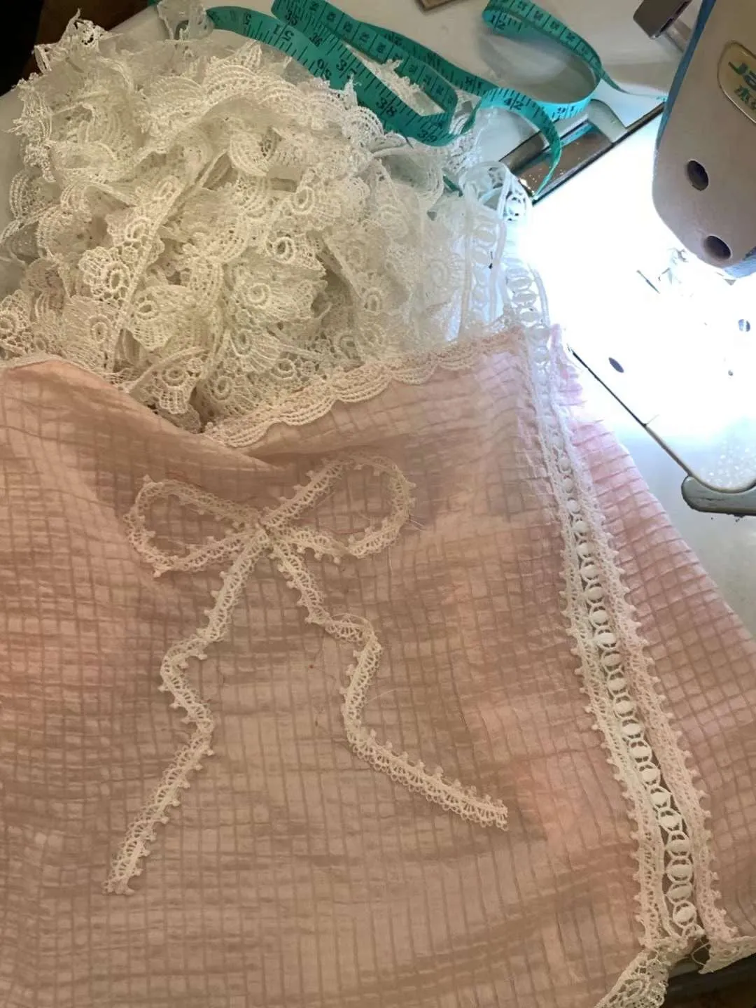 [Tailor Made] Sakura Aroma Handmade Crop Top Vest Linen Tank