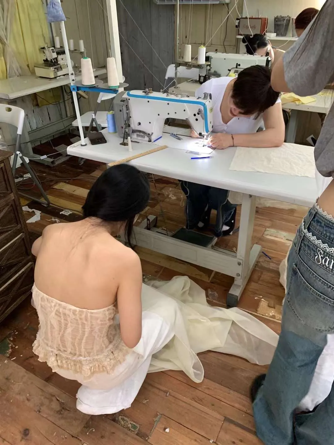 [Tailor Made] Sakura Aroma Handmade Crop Top Vest Linen Tank