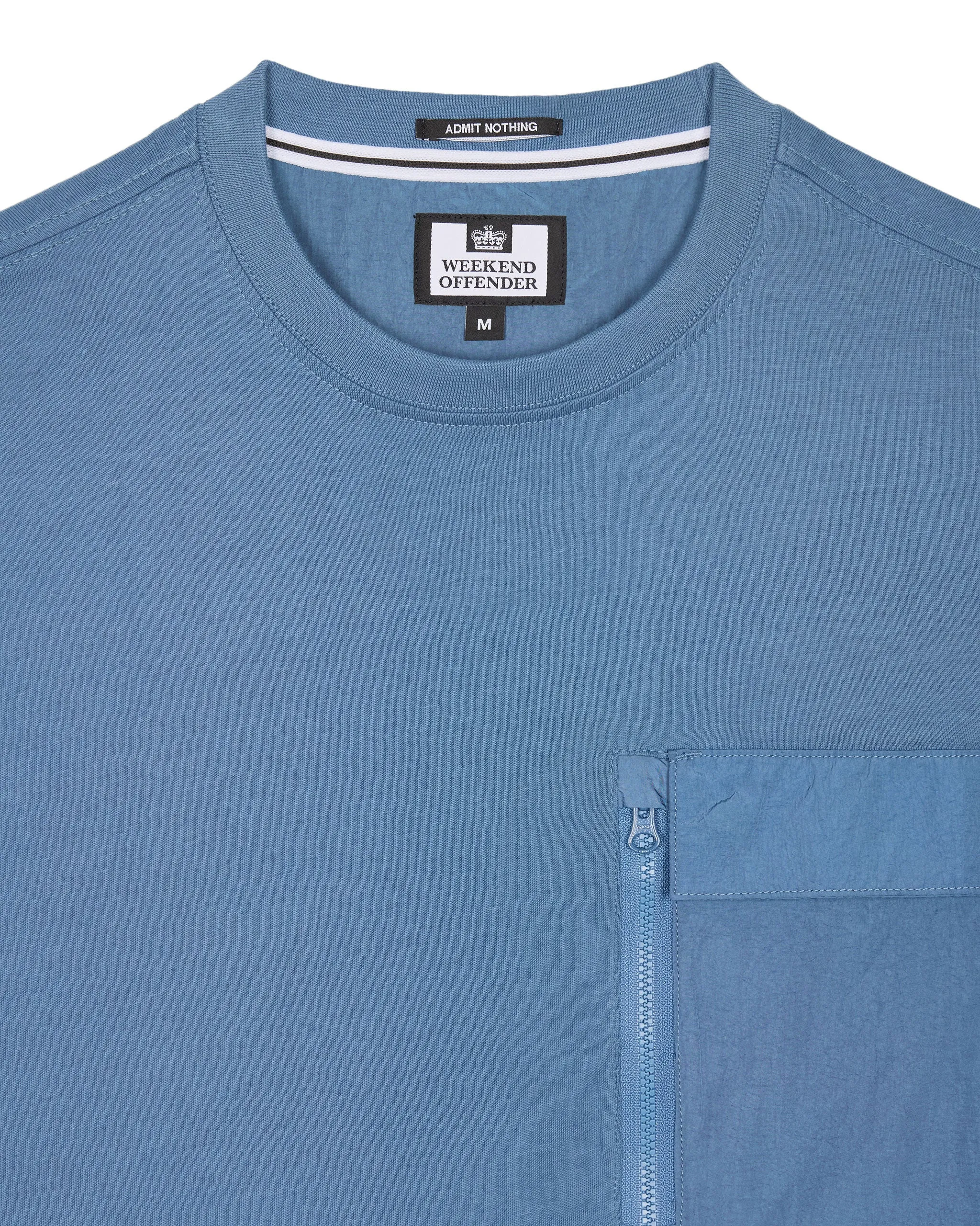 Takaji T-Shirt Baltic Blue