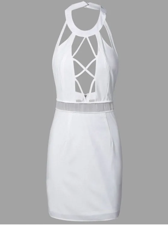 TastyHottie - Stunning Backless Cut Out Bodycon Dress