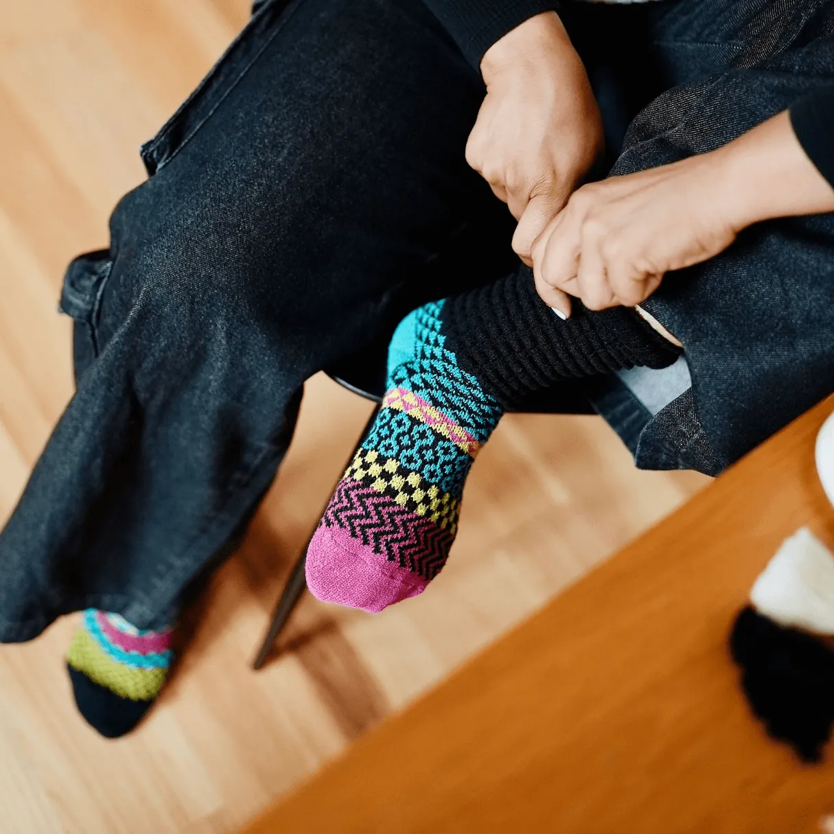 TETRA Knitted Fusion Slouch Socks Solmate Socks