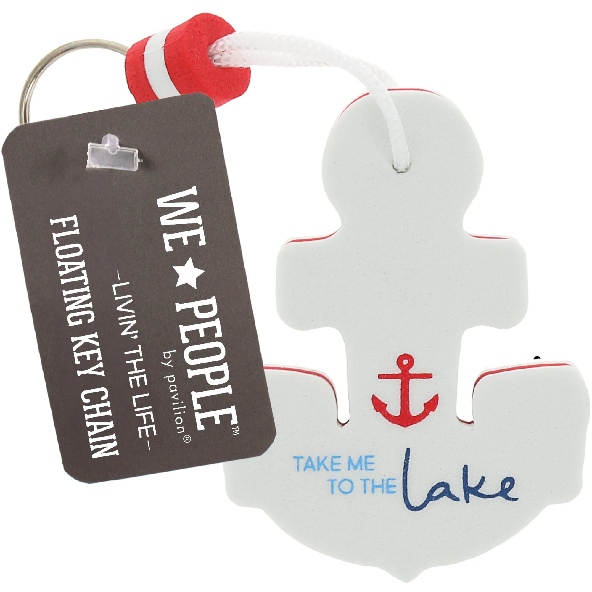 To The Lake Floating Key Chain