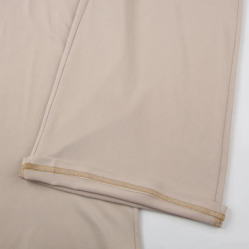 Trendy Surplice Top & Ruched Leggings Set for Casual Style