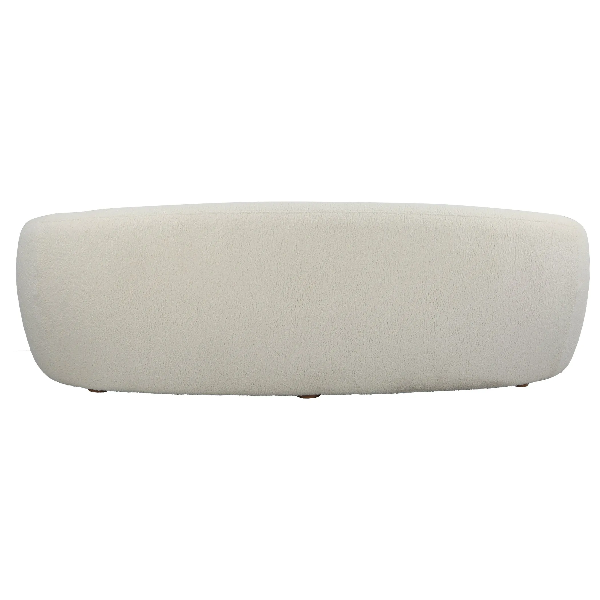 Uttermost Capra Art Deco White Sofa