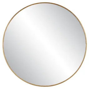 Uttermost Junius Large Gold Round Mirror