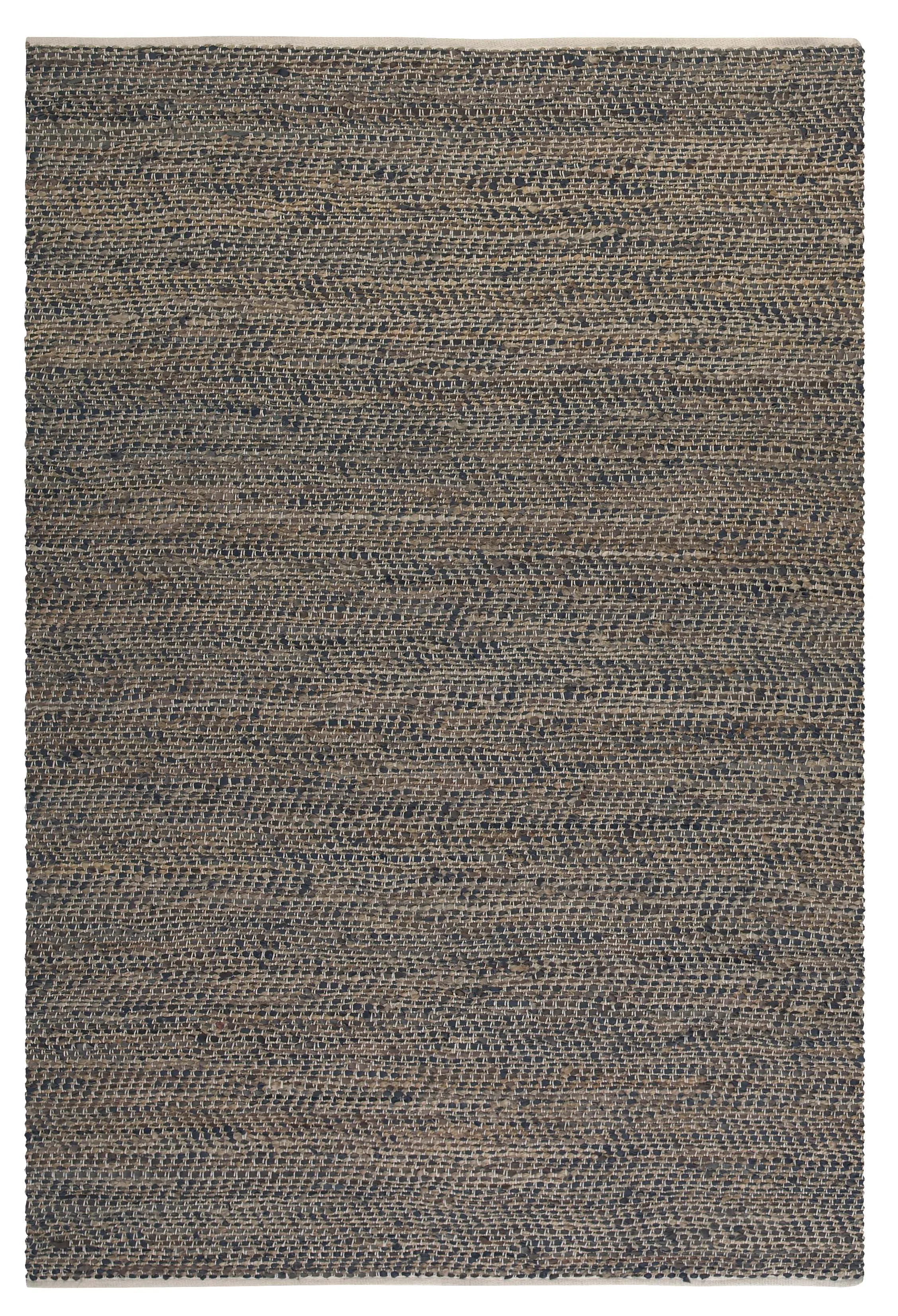 Uttermost Tobais 8 X 10 Rescued Leather & Hemp Rug