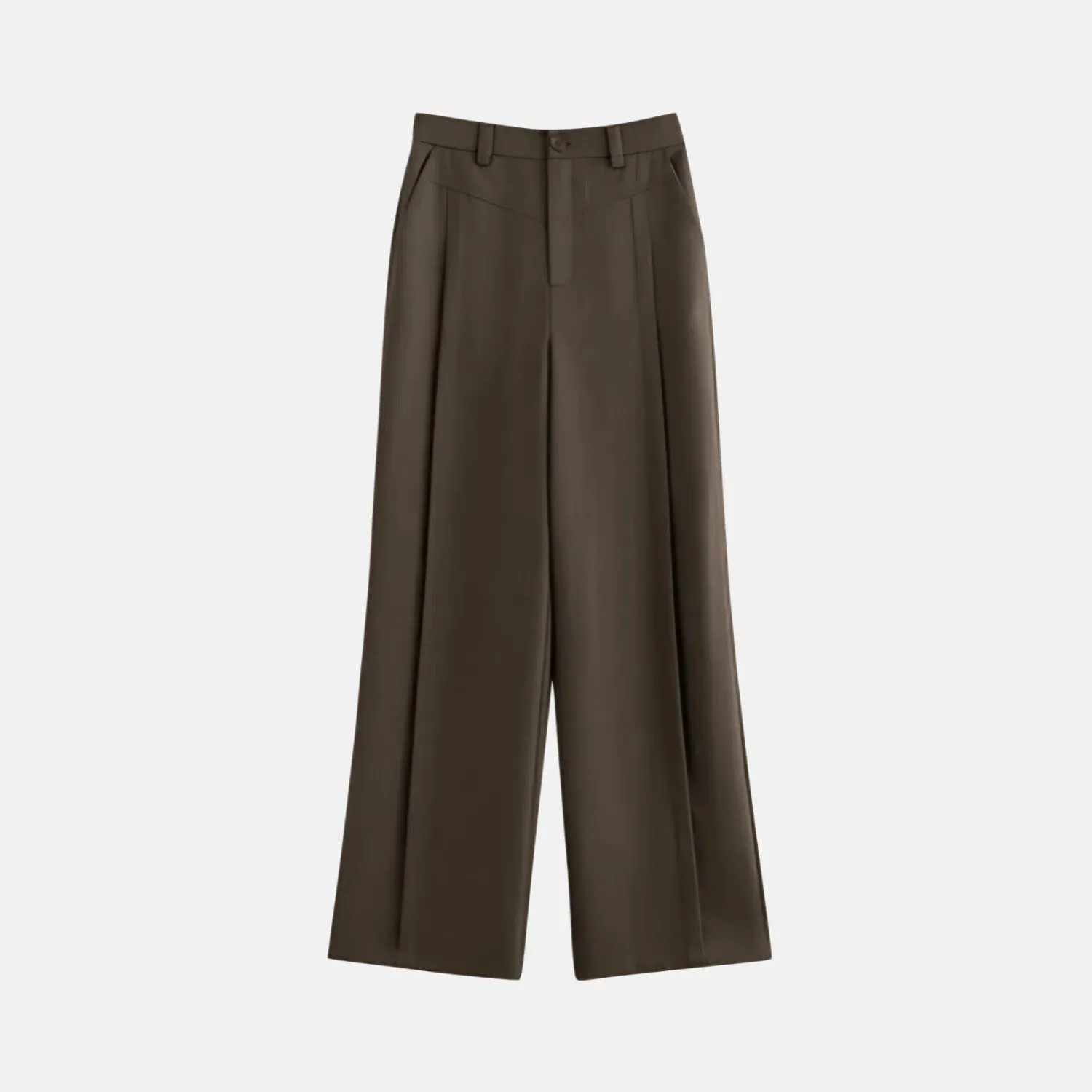 Vellure – Pleated front – Wide-leg pants